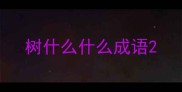 树什么什么成语