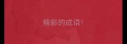 精彩的成语