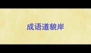成语道貌岸