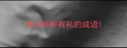 类似彬彬有礼的成语