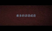 最多的话语成语
