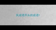 凤成语开头的成语