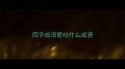 四字成语爱动什么成语