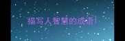 描写人智慧的成语