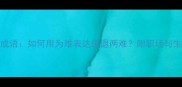 9个经典四字成语如何用为难表达进退两难附职场与生活应用场景