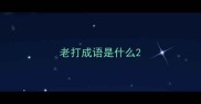 老打成语是什么