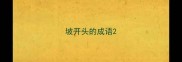 坡开头的成语