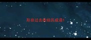 形容过去的经历成语