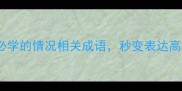 20个必学的情况相关成语秒变表达高手
