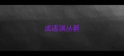 成语渊丛爵